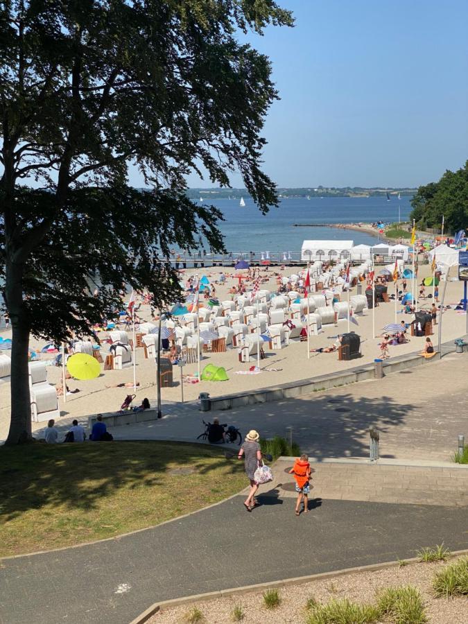 Weitblick - Mit Strandkorb, Mehr Meer Geht Nicht Glücksburg Extérieur photo