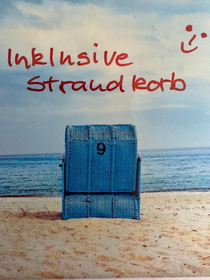 Weitblick - Mit Strandkorb, Mehr Meer Geht Nicht Glücksburg Extérieur photo